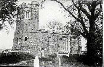 Clophill old church about 1900